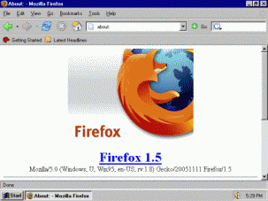 [Firefox on Windows 95]