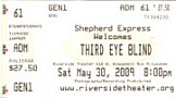 [Third Eye Blind ticket]