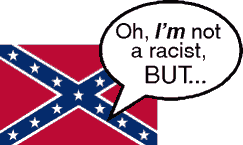 [Confederate flag]