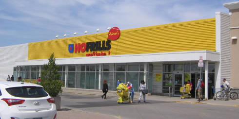 [No Frills store]