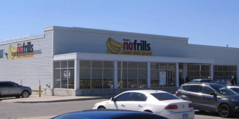 [No Frills store]