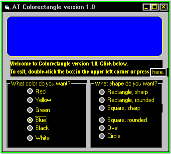 AT Colorectangle version 1.0 screen shot