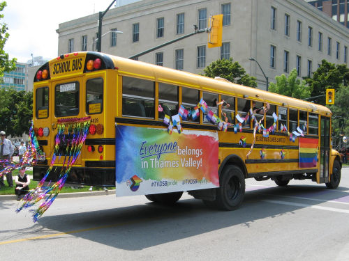 pride bus