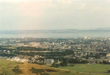 [Edinburgh from above]