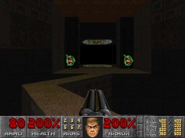 [Doom screenshot]