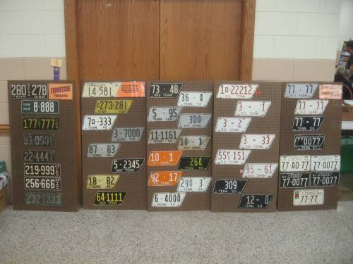Tennessee license plates