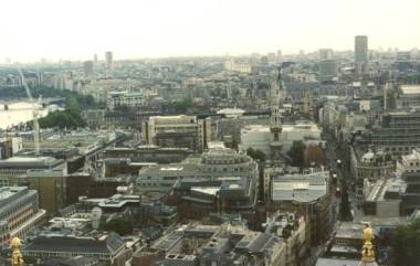 [The view from St. Paul's Cathedral]