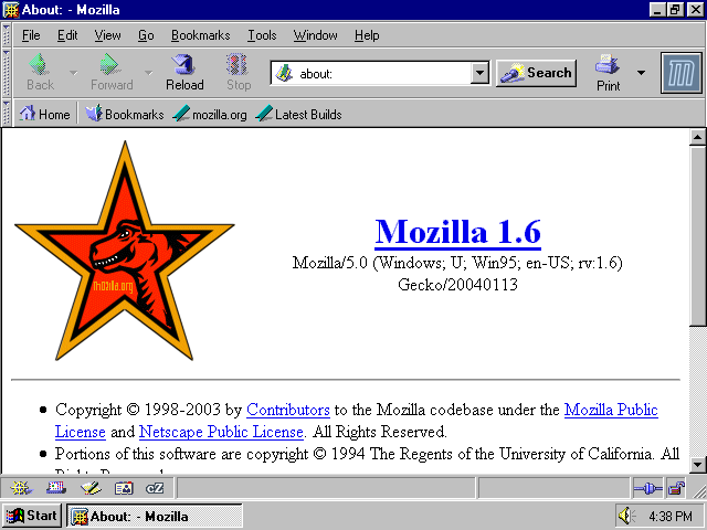 [Mozilla 1.6 screenshot]