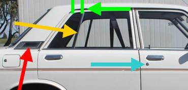 [Datsun 510 comparison shot]