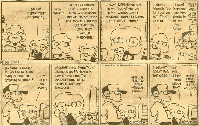 [FoxTrot 6/29/98 and 7/1/98 - Jasondows 98]