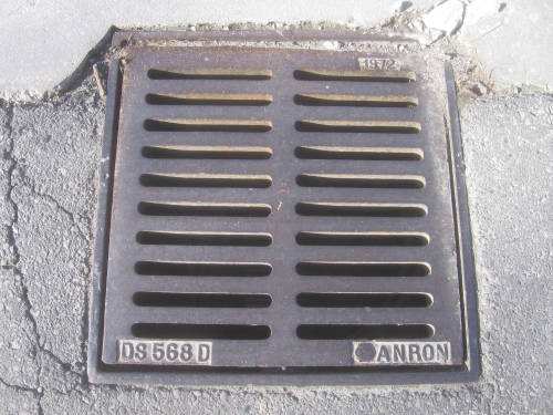 [London sewer grate]