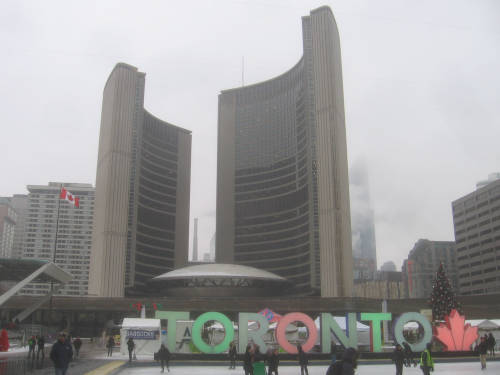 [Toronto city hall]