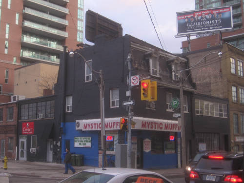 [Toronto street corner]