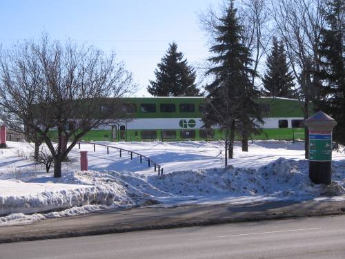 [GO Transit coach in Thunder Bay, Ontario]