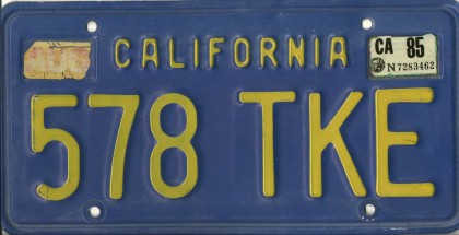 California 1985