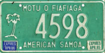 [American Samoa 1985-86]