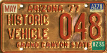 [Arizona 1978/85 historic vehicle]