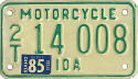 [Idaho 1985 motorcycle]