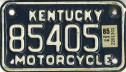 [Kentucky 1985 motorcycle]