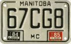 [Manitoba 1984/1985 motorcycle]