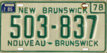 [New Brunswick 1985]