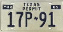 [Texas 1985 permit]