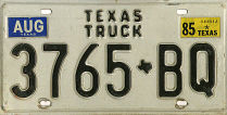 [Texas 1985 truck]