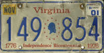 [Virginia 2001 Independence Bicentennial]