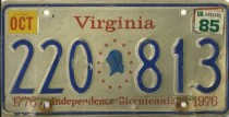 [Virginia 1985 Independence Bicentennial]