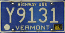 [Vermont 1985 highway use]