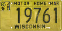 [Wisconsin 1985 motor home]