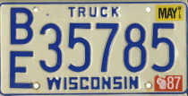 [Wisconsin 1987 truck]