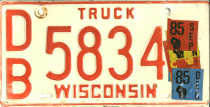 [Wisconsin 1985 insert truck]