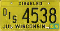 [Wisconsin 1985 disabled]