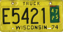[Wisconsin 1974 insert truck]