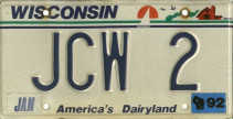 [Wisconsin 1992 personalized]