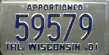 [Wisconsin 2001 apportioned trailer]