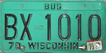 [Wisconsin 1973 BX bus]