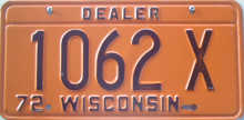 [Wisconsin 1972 dealer]