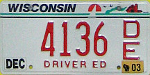 [Wisconsin 2003 driver education]
