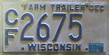 [Wisconsin 1989 farm trailer]