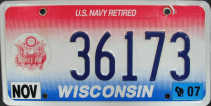 [Wisconsin 2007 U.S. Navy Retired]