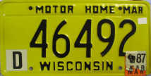 [Wisconsin 1987 motor home]
