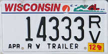 [Wisconsin 2012 RV trailer]