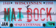 [Wisconsin 2009 Sesquicentennial personalized]