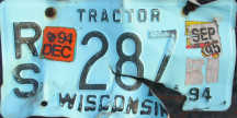 [Wisconsin 1994/95 tractor]