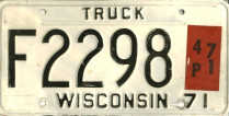 [Wisconsin 1971 insert truck]