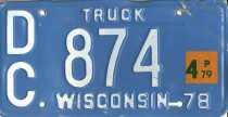 [Wisconsin 1979 insert truck]