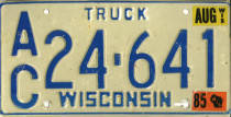 [Wisconsin 1981 truck]