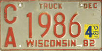 [Wisconsin 1983 light truck for hire]